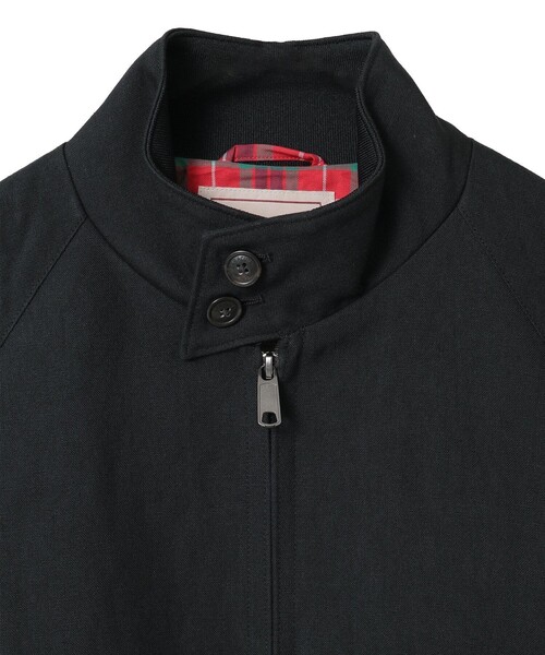 MEN'S BIGI(メンズビギ)の「【BARACUTA/バラクータ】G9ハリントンジャケット(ブルゾン・メンズ・ブラック/グレー・01/02)」の10枚目の写真