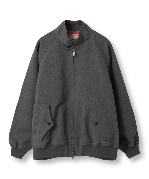 MEN'S BIGI（メンズビギ）の「【BARACUTA/バラクータ】G9ハリントンジャケット（ブルゾン・メンズ・ブラック/グレー・01/02）」の2枚目の写真