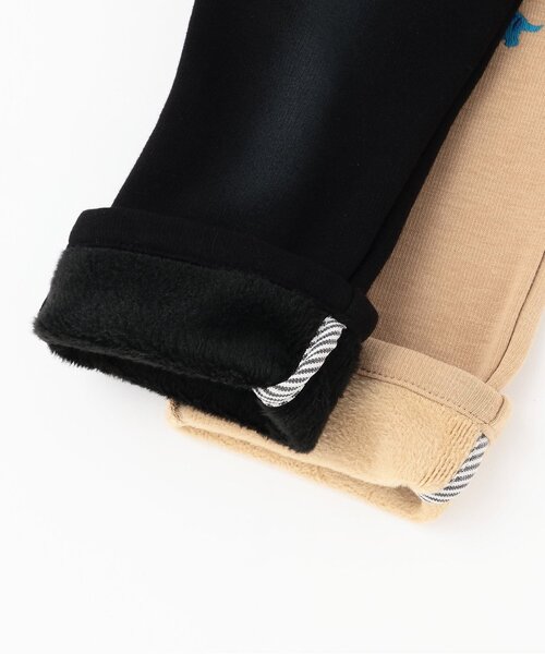 kladskap（クレードスコープ）の「【人気商品再入荷】【直営店で取り扱い無し】恐竜刺しゅうロング丈ストレートパンツ（その他パンツ・キッズ・ブラック/ベージュ・90cm/120cm/110cm/100cm）」の8枚目の写真