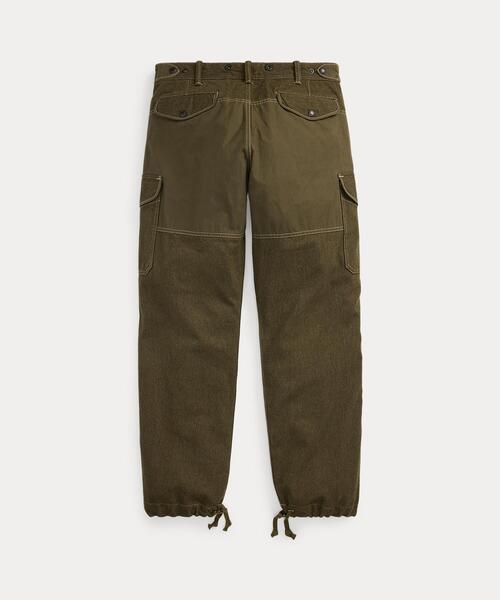 RRL(ダブル アール エル)の「レジメント フィット パネルド ツイル カーゴ パンツ(カーゴパンツ・メンズ・グリーン系1・32/30/31/30/30/30/29/30/28/30/38/32/36/32/34/32/32/32)」の8枚目の写真