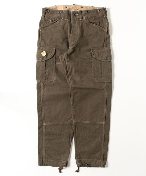 RRL(ダブル アール エル)の「レジメント フィット パネルド ツイル カーゴ パンツ(カーゴパンツ・メンズ・グリーン系1・32/30/31/30/30/30/29/30/28/30/38/32/36/32/34/32/32/32)」の3枚目の写真