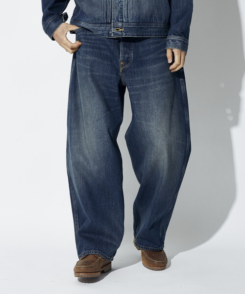 Lee(リー)の「Lee × FREAK'S STORE/リー 別注 COWBOY PANTS/カウボーイ デニムパンツ(デニムパンツ・メンズ・インディゴブルー/ネイビー・32/34/30)」の6枚目の写真