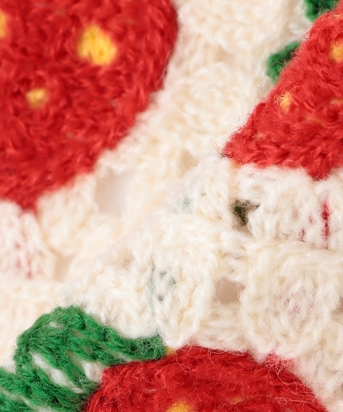 Lycee mine(リセマイン)の「アソートクロシェバブーシュカ(その他小物・キッズ・ラベンダー/レッド/ピンク/サックスブルー/ターコイズブルー・F)」の17枚目の写真
