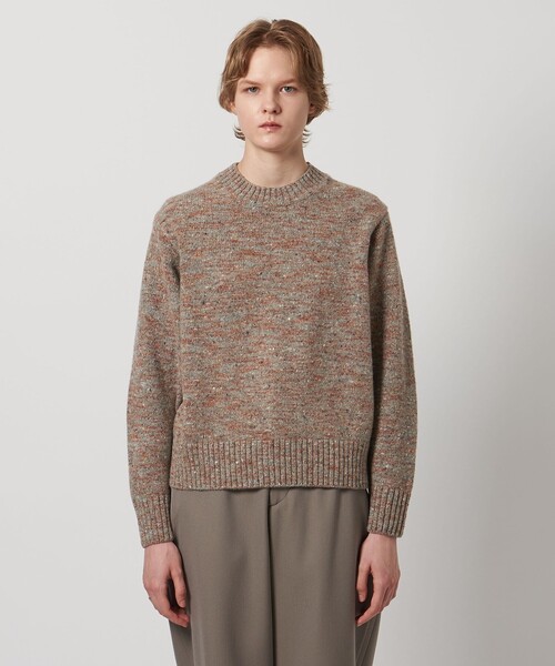 LOEFF（ロエフ）の「＜LOEFF＞カラーネップ ニット プルオーバー 