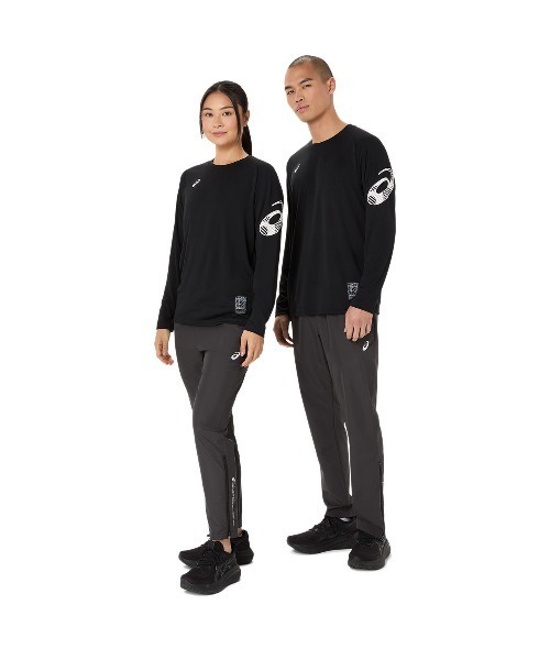 ASICS（アシックス）の「アシックス ASICS ドライ長袖シャツ（Tシャツ/カットソー・メンズ・ネイビー/コバルトブルー/ブラック・M/L/LL/S）」の13枚目の写真