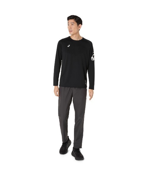 ASICS（アシックス）の「アシックス ASICS ドライ長袖シャツ（Tシャツ/カットソー・メンズ・ネイビー/コバルトブルー/ブラック・M/L/LL/S）」の9枚目の写真