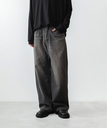 ATTACHMENT（アタッチメント）の「11OZ デニム ワイドジーンズ / 11OZ DENIM WIDE JEANS（デニムパンツ）」