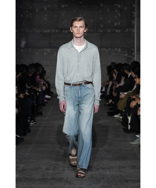 ATTACHMENT(アタッチメント)の「11OZ デニム ワイドジーンズ / 11OZ DENIM WIDE JEANS(デニムパンツ・メンズ・ブラック/ライトインディゴブルー・3/2/1/4)」の22枚目の写真