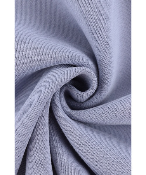 ALEXIA STAM（アリシアスタン）の「Wellness Logo Pigment Cropped Sweat Blouson /ピグメントZIPスウェットトップス（スウェット・レディース・ブルー/チャコールグレー/ブラウン・FREE）」の4枚目の写真