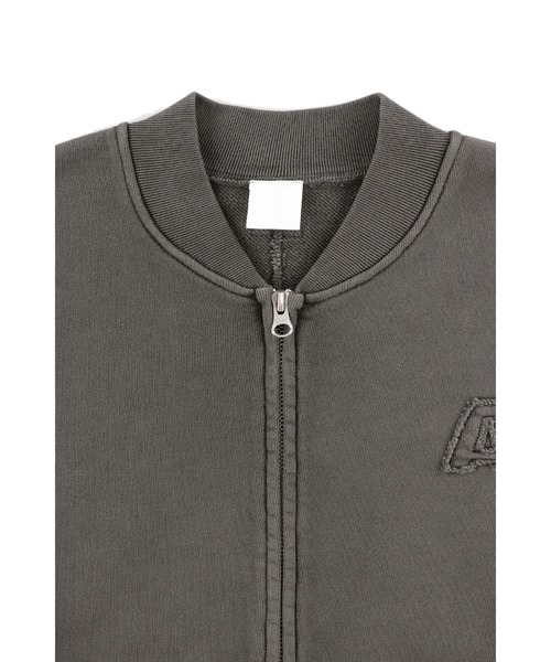 ALEXIA STAM（アリシアスタン）の「Wellness Logo Pigment Cropped Sweat Blouson /ピグメントZIPスウェットトップス（スウェット・レディース・ブルー/チャコールグレー/ブラウン・FREE）」の21枚目の写真