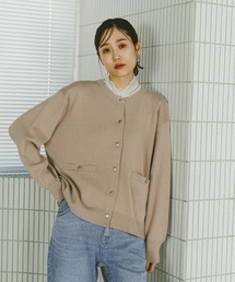 GLOBAL WORK | メルティクルー金ボタンカーディガン/577879(カーディガン/ボレロ)