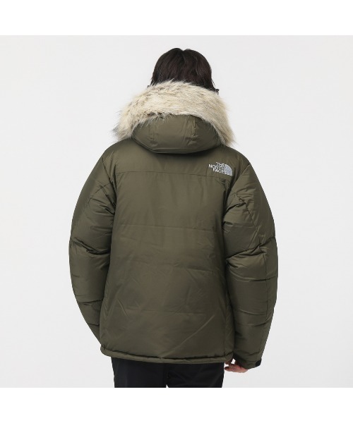 THE NORTH FACE(ザノースフェイス)の「ザ ノース フェイス THE NORTH FACE Polar Jacket ポーラージャケット(ダウンジャケット/コート・メンズ・グリーン/ダークグレー/ブラック・SS/S/M/L/XL)」の4枚目の写真