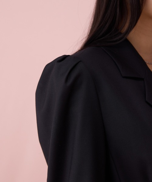 セール】リボンベルトテーラードジャケット（テーラードジャケット