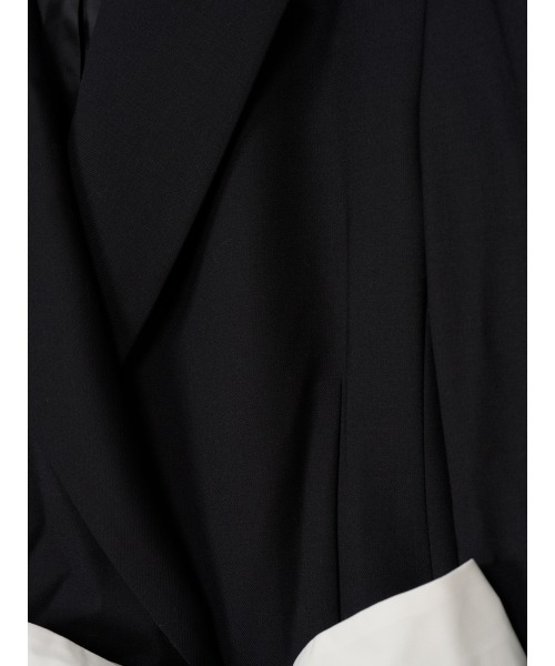 EIMY ISTOIRE（エイミーイストワール）の「リボンベルトテーラードジャケット（テーラードジャケット・レディース・ブラック/ベージュ・F）」の15枚目の写真