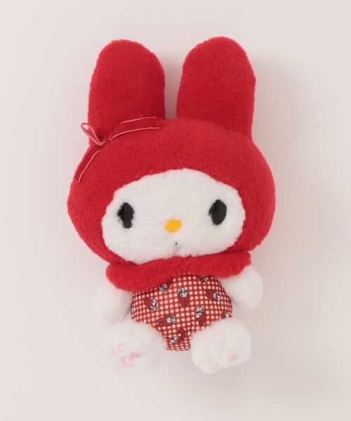 sanrio/サンリオキャラクターズ マイメロディ 赤チェック ぬいぐるみS