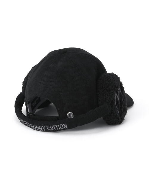 MASTER BUNNY EDITION(マスターバニーエディション)の「【MASTER BUNNY EDITION】イヤーマフ付きキャップ (UNISEX)(キャップ・メンズ・ブラック/グレー/ホワイト・FREE)」の4枚目の写真