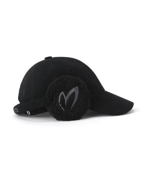 MASTER BUNNY EDITION(マスターバニーエディション)の「【MASTER BUNNY EDITION】イヤーマフ付きキャップ (UNISEX)(キャップ・メンズ・ブラック/グレー/ホワイト・FREE)」の6枚目の写真