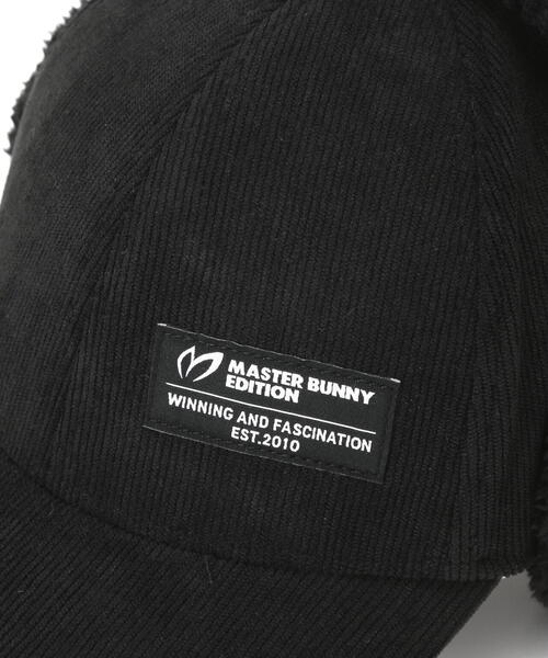 MASTER BUNNY EDITION(マスターバニーエディション)の「【MASTER BUNNY EDITION】イヤーマフ付きキャップ (UNISEX)(キャップ・メンズ・ブラック/グレー/ホワイト・FREE)」の8枚目の写真