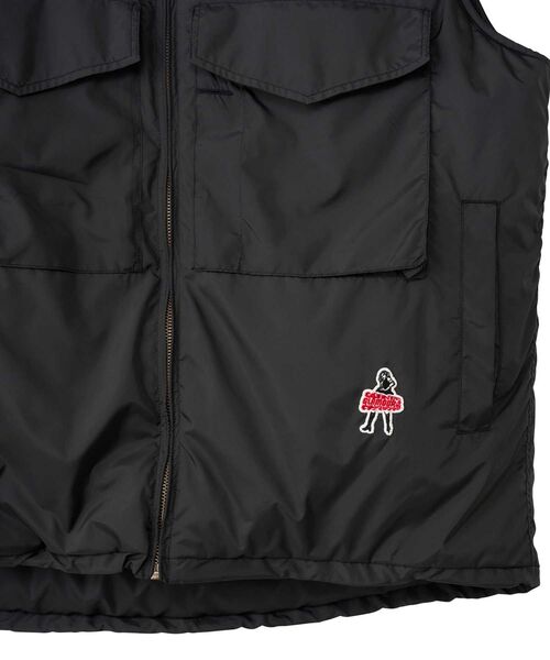 HYSTERIC GLAMOUR（ヒステリックグラマー）の「VIXEN GIRLワッペン G-8 WEPベスト（ベスト・メンズ・カーキ/ブラック/グレー・X-LARGE/LARGE/MEDIUM/SMALL）」の9枚目の写真