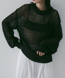 anuke（アンヌーク）の「Tapeyarn Loose Knit（ニット/セーター）」