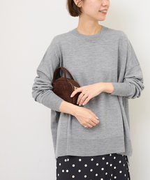 《一部WEB限定追加3》BiellaYarnワイドクルーネックプルオーバー
