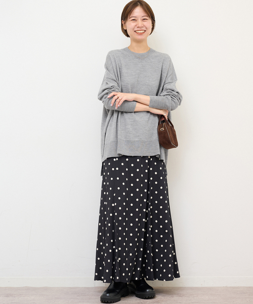 セール】《一部WEB限定追加3》BiellaYarnワイドクルーネックプル
