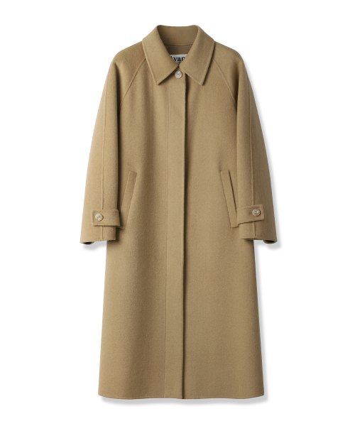 AVANDRESS(アバンドレス )の「Hidden Handmade Wool Coat BLACK(チェスターコート・レディース・ブラック・SMALL/MEDIUM)」の6枚目の写真