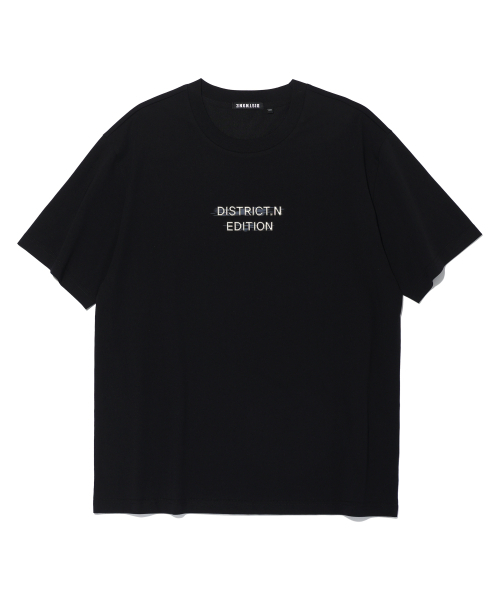 DISTN9NE(ディストナイン)の「クロムレタリング半袖Tシャツ BLACK (LP2TU318-076)(Tシャツ/カットソー・メンズ・その他・100/90/95)」の1枚目の写真