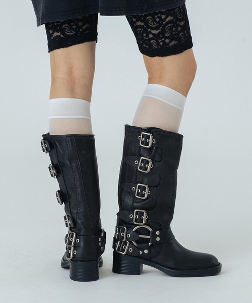 Mollini（モリーニ）の「(MOLLINI)KADE-MO（ブーツ・レディース・ブラック・39/38）」の3枚目の写真