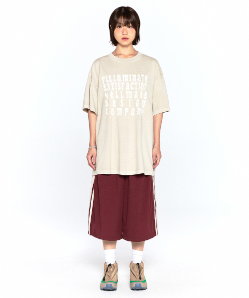 F.ILLUMINATE(フィルミネイト)の「グランジピグメントTシャツ-ライトパープル(Tシャツ/カットソー・レディース・その他・SMALL/MEDIUM/LARGE)」の5枚目の写真