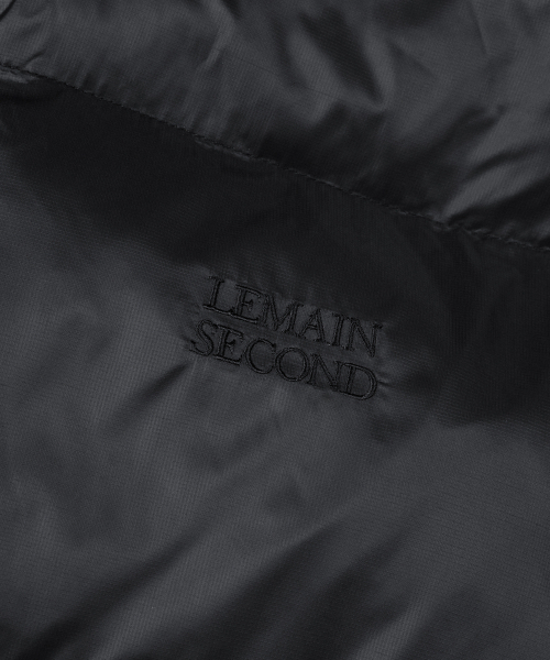 LEMAIN SECOND（リメインセカンド）の「2WAYハイネックオーバーサイズフードパディングジャケット[ブラック]（ダウンジャケット/コート・レディース・その他・SMALL/MEDIUM/LARGE）」の11枚目の写真