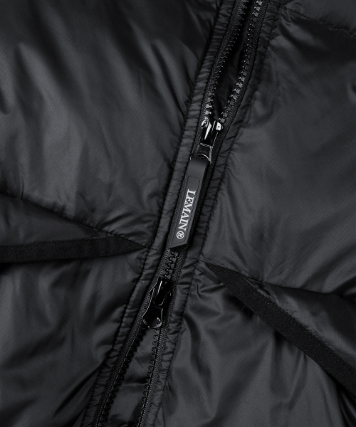 LEMAIN SECOND（リメインセカンド）の「2WAYハイネックオーバーサイズフードパディングジャケット[ブラック]（ダウンジャケット/コート・レディース・その他・SMALL/MEDIUM/LARGE）」の14枚目の写真