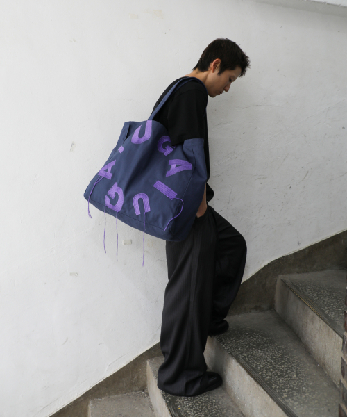 IUGAMAKARAS(イウガマカラス)の「IUGA Big Shopper Bag (Navy)(エコバッグ/サブバッグ・レディース・その他・FREE)」の6枚目の写真