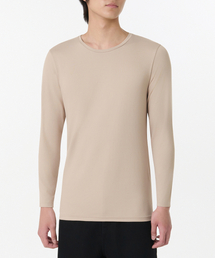 MUSINSA STANDARD（ムシンサスタンダード）の「[ヒットスタンダード] メンズ クルーネック Tシャツ_インナーウェア [ライトベージュ]（インナーウェア/肌着）」
