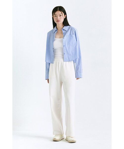 MUSINSA STANDARD WOMAN(ムシンサスタンダードウーマン)の「レディースリラックスラウンジスウェットパンツ【クリーム】(スウェットパンツ・レディース・その他・SMALL/MEDIUM/LARGE/X-SMALL)」の8枚目の写真