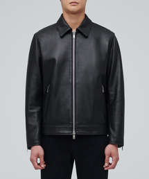 MUSINSA STANDARD（ムシンサスタンダード）の「LAMBSKIN SINGLE MOTORCYCLE JACKET_BLACK（ライダースジャケット）」