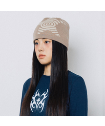 WEBHOUSE（ウェブハウス）の「ツイスターニットビーニー - ベージュ（ニットキャップ/ビーニー）」