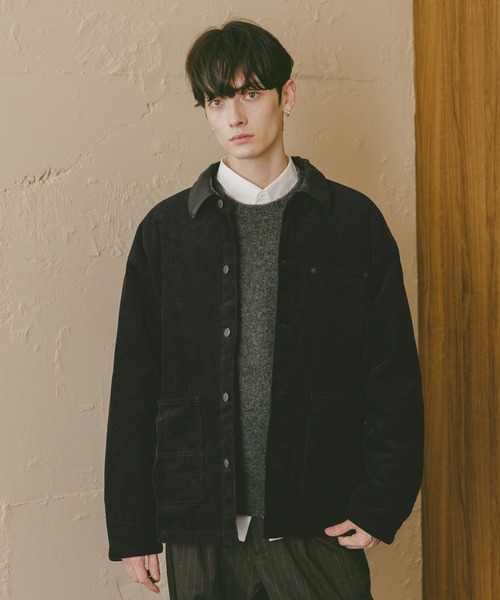 セール】【AIRTHERMAL/エアサーマル】コーデュロイカバーオール