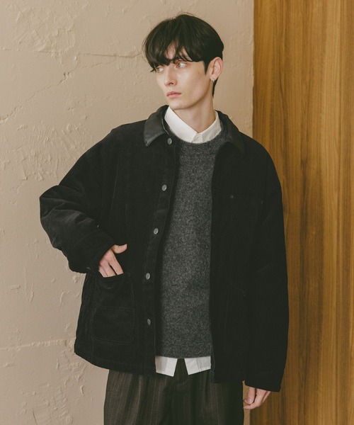 セール】【AIRTHERMAL/エアサーマル】コーデュロイカバーオール