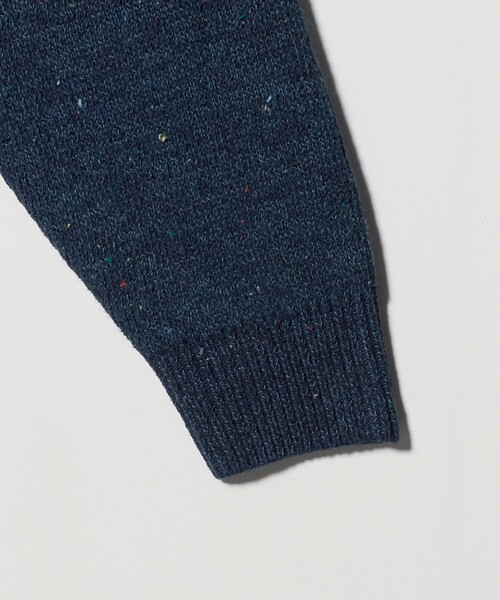 A DAY IN THE LIFE UNITED ARROWS（アデイインザライフユナイテッドアローズ）の「ミドルゲージ カラーネップ ニット-ウォッシャブル-＜A DAY IN THE LIFE＞（ニット/セーター・メンズ・ダークグリーン/ライトグレー/ネイビー・M/L）」の7枚目の写真