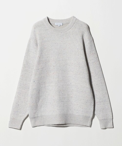 A DAY IN THE LIFE UNITED ARROWS（アデイインザライフユナイテッドアローズ）の「ミドルゲージ カラーネップ ニット-ウォッシャブル-＜A DAY IN THE LIFE＞（ニット/セーター・メンズ・ダークグリーン/ライトグレー/ネイビー・M/L）」の9枚目の写真