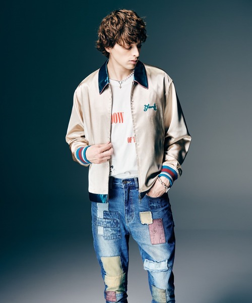 glamb（グラム）の「Sacred Damage Cutsew / セイクリッドダメージカットソー（Tシャツ/カットソー・メンズ・ホワイト/ブラック・S/M/L）」の14枚目の写真