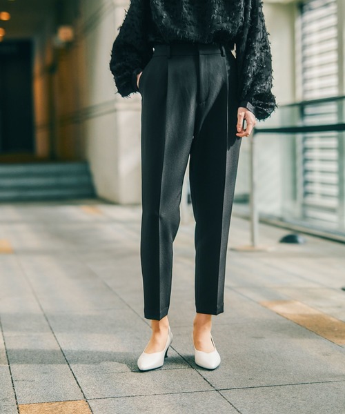 入卒式／セレモニー】Wクロステーパードパンツ 598347（その他パンツ