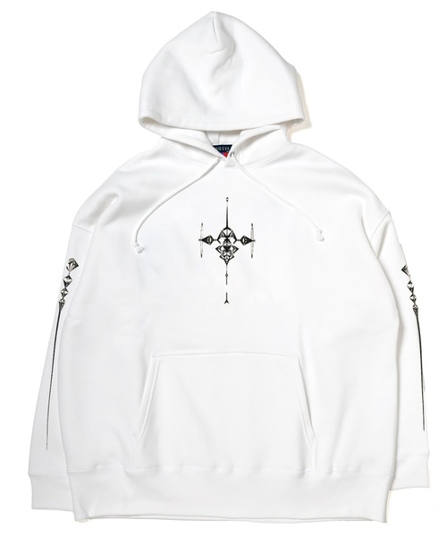 RADIO EVA(ラヂオエヴァ)の「RADIO EVA A308 EVANGELION 7th ANGEL Parka(パーカー・メンズ・ブラック/サンドベージュ/ホワイト・LARGE/X-LARGE/MEDIUM)」の2枚目の写真