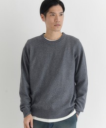 BACK NUMBER（バックナンバー）の「BACK NUMBER(バックナンバー)【メンズ】【軽くて柔らかい】ポリナイロンニットクルーネックセーター(洗濯機で洗える)（ニット/セーター）」