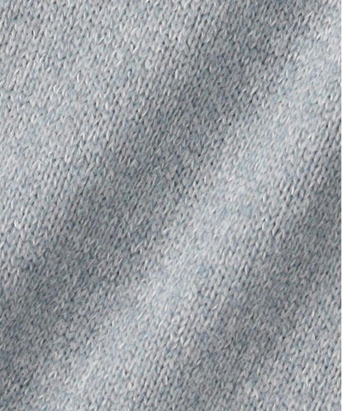 BACK NUMBER（バックナンバー）の「【BACK NUMBER】ポリナイロンニットクルーネックセーター (ミニマルデザイン / 軽やかさ / オフィスカジュアル)（ニット/セーター・メンズ・サックスブルー/ブラック/ネイビー/ダークグレー/ブラウン/グリーン・L/XL/M）」の15枚目の写真