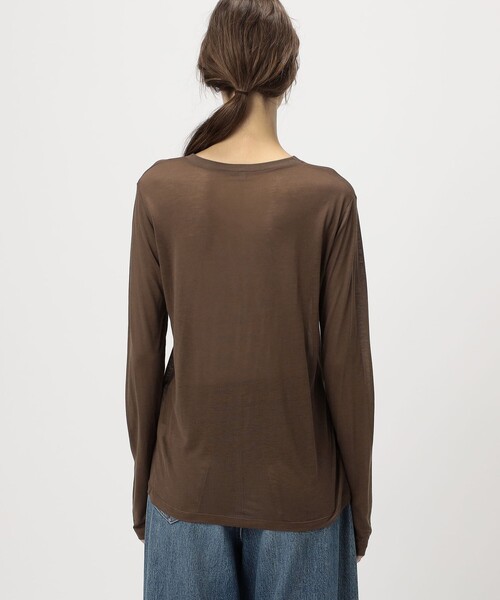 BASERANGE バンブー ロングスリーブプルオーバー（Tシャツ/カットソー