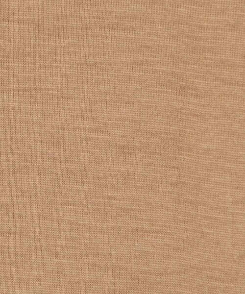 BASERANGE（ベースレンジ）の「BASERANGE バンブー ロングスリーブプルオーバー（Tシャツ/カットソー・レディース・ホワイト/ベージュ/ブラウン/ライトベージュ/ダークブラウン・S）」の11枚目の写真