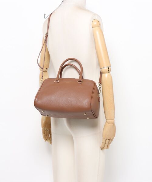 CHRISTIAN VILLA（クリスチャンヴィラ）の「【CHRISTIAN VILLA】ボストン バッグ　Ｌサイズ（ボストンバッグ・レディース・ブラック/アイボリー/ベージュ系その他/ダークブラウン/ブラウン・FREE）」の9枚目の写真