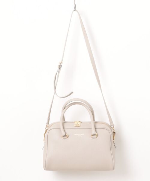 CHRISTIAN VILLA（クリスチャンヴィラ）の「【CHRISTIAN VILLA】ボストン バッグ　Ｌサイズ（ボストンバッグ・レディース・ブラック/アイボリー/ベージュ系その他/ダークブラウン/ブラウン・FREE）」の12枚目の写真